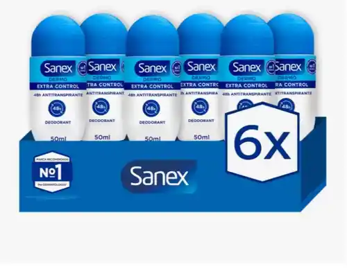 Sanex Desodorante - Pack de 6