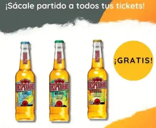 Desperados gratis con Tiketi (viernes)
