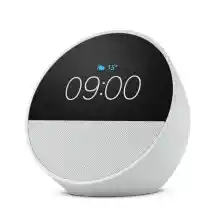 Despertador inteligente Amazon Echo Spot con calidad de sonido y Alexa.
