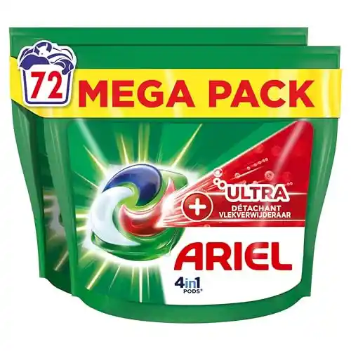 Detergente Ariel All-in-One Líquido en cápsulas para lavadora