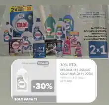 Detergente colon básico 75 lavados por 2,7€ (cuentas seleccionadas Carrefour)