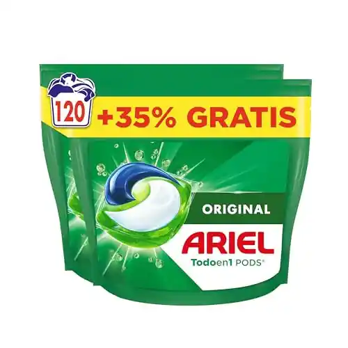 Detergente en cápsulas Ariel Todo en 1 para lavadora