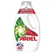 Detergente líquido Ariel para lavadora, 40 lavados.