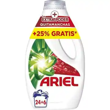 Detergente líquido Ariel para lavadoras, 30 lavados.
