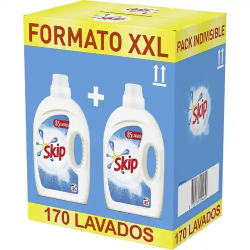 Detergente Líquido Skip XXL Pack Ahorro - Limpieza Profunda y Fragancia Fresh