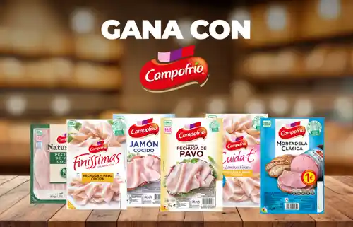 ¡Disfruta de un reembolso con Campofrío y Gelt! Ahorra y gana premios increíbles