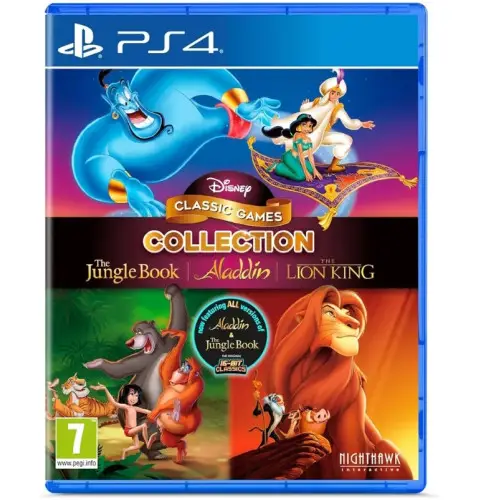 Disney Classic Aladdin,Lion King,Jungle Book - PS4