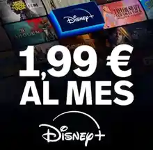 Disney+ por 1,99€ al mes