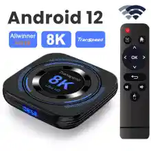 Dispositivo de TV inteligente con Android 12