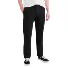 Dockers Smart 360 Flex California Khaki Slim Casual Chinos, Color Negro, 34W / 36L Hombres