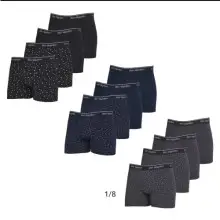 Don Algodon Pack 12 Bóxers Hombre XXL