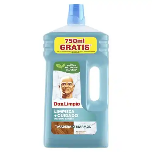 Don Limpio Superficies Delicadas Friegasuelos Líquido 3 l. PH Seguro En Superficies Delicadas