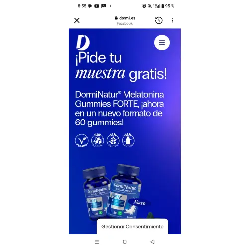 Dorminatur muestra gratuita a casa