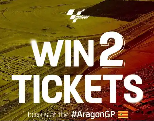 Dorna Regala 2 entradas para el GP de Aragón (Sorteo)