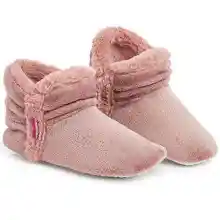 Dunlop Zapatillas De Estar En Casa Altas para Mujer, Botas Pantuflas Cerradas Invierno, Interior Suave Peluche con Suela de Goma Antideslizante, Mujer. T. 38