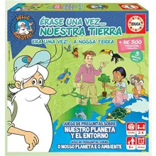 Educa - Érase una Vez Nuestra Tierra, Juego de Mesa Familiar Educativo con más de 300 Preguntas y respuestas