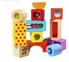 Eichhorn - Bloques de madera de colores con sonidos (100002240)