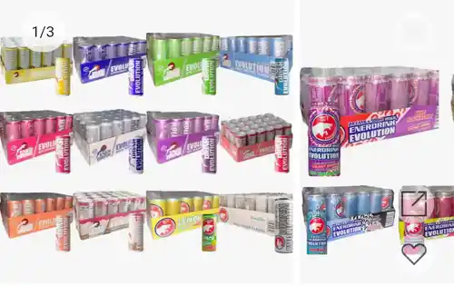 Enerdrink evolution bebida energetica Energy enerdrink evolution gran surtidos de modelos a elegir caja 24 latas 250ml
