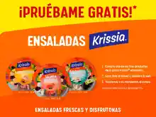 Prueba GRATIS Ensalada Krissia (Reembolso)