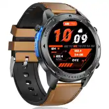 ESFOE 2025 Militar Reloj Inteligente Hombre GPS,1.43" AMOLED Smartwatch Hombre con 5ATM&IP69K Impermeable,45 Días Larga Batería,Altitude y Brújula,170+Deporte Modos Smartwatch con Llamadas Bluetooth