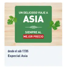 Especial Asia Aldi - Del 17 al 18 de mayo