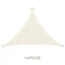 Toldo Vela de Sombra Rectangular. Protección UV para Patio,Jardín, Balcón, Exteriores