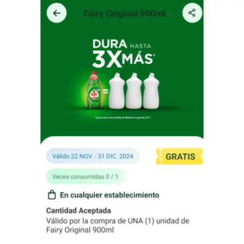 Fairy GRATIS - La Cuponera