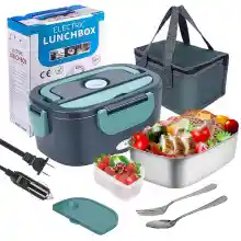Fiambrera eléctrica de 1,5 L y 40W, con calefacción para el almuerzo