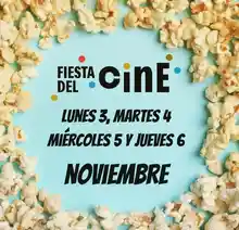 Fiesta del cine en NOVIEMBRE, entradas a 3,50€ - Fechas