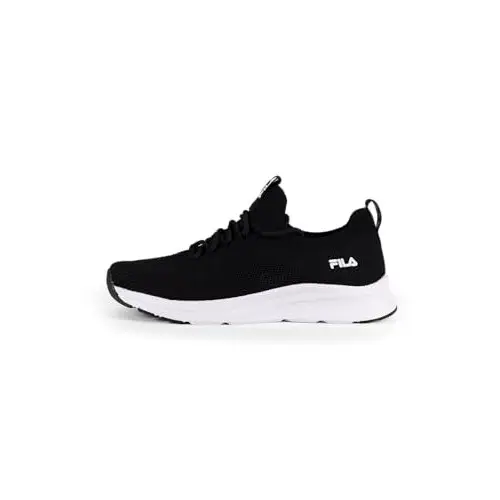 FILA Run-IT, Zapatilla Multideporte Hombre, Black-White, 43 EU