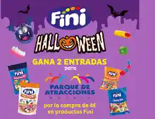 Gana Entradas Dobles al Parque de Atracciones con Fini Golosinas (Sorteo por compra)