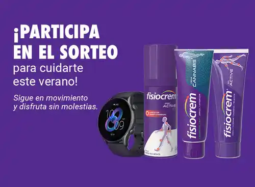 Consigue un lote Fisiocrem + smartwatch para cuidarte este verano (Sorteo)