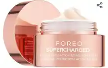 FOREO SUPERCHARGED Crema Hidratante Facial Triple Acción HA+PGA - Crema Hidratante Facial