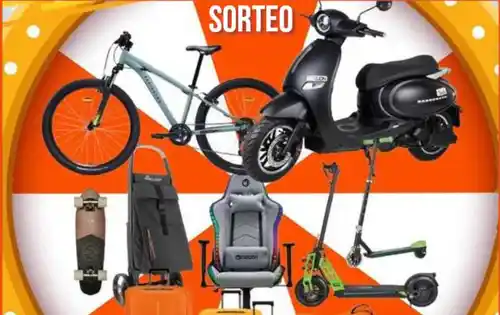 Fost  Print sortea patinetes eléctricos., bicicletas...(sorteo por compra)