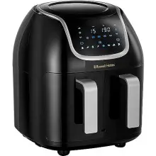 Freidora de aire Russell Hobbs 8,5L con doble cestillo.