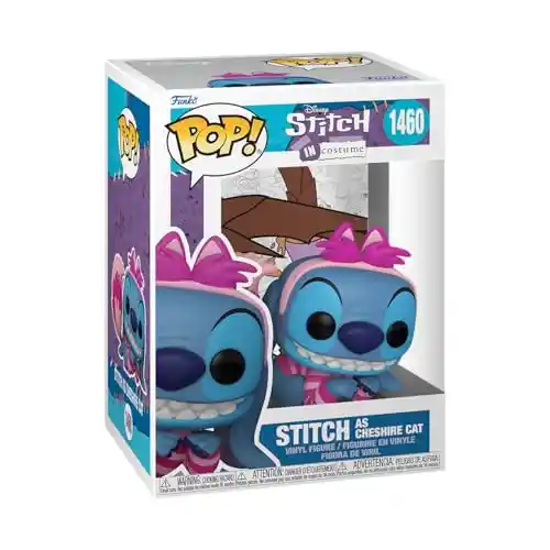Funko Pop! Disney: Stitch Costume - Cheshire - Lilo and Stitch - Figura de Vinilo Coleccionable - Idea de Regalo- Mercancia Oficial - Juguetes para Niños y Adultos - Movies Fans
