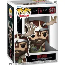 Funko Pop! Games: Diablo 4- Druid - Figura de Vinilo Coleccionable - Idea de Regalo- Mercancia Oficial - Juguetes para Niños y Adultos - Video Games Fans - Muñeco para Coleccionistas y Exposición