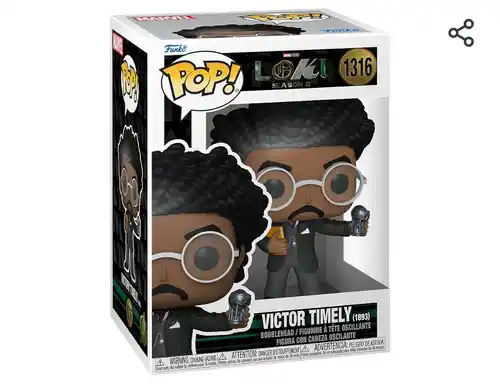Funko Pop! Marvel: Loki - Victor Timely - Figura de Vinilo Coleccionable - Idea de Regalo- Mercancia Oficial - Juguetes para Niños y Adultos - TV Fans - Muñeco para Coleccionistas y Exposición