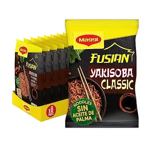 Fusian Yakisoba Classic Pack de 8 x 120g