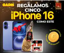 Gadis y Navidul sortean iPhone 16 (sorteo por compra)