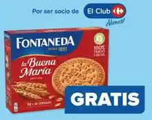 Galletas fontaneda gratis en Carrefour (por compras)