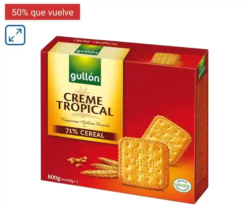 Galletas Gullón gratis en Carrefour (cuentas seleccionadas)