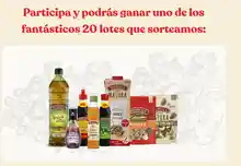 "¡Gana 1 de los 20 lotes de productos Borges! 🍇🎉 Participa y disfruta lo mejor de la marca."