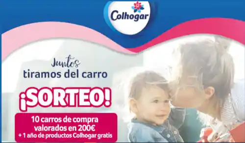 ¡Gana con Colhogar! 20 carros de 200€ y productos gratis todo un año (sorteo por compra)