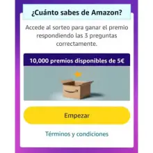 Gana un cupón de 5€ para 25€ en compras para Halloween / Amazon
