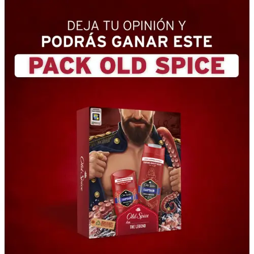 Gana un pack de Old Spice opinando sobre sus productos (Sorteo)