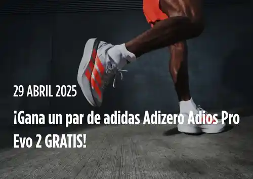 Bilika sortea un par de adidas Adizero Adios Pro Evo 2