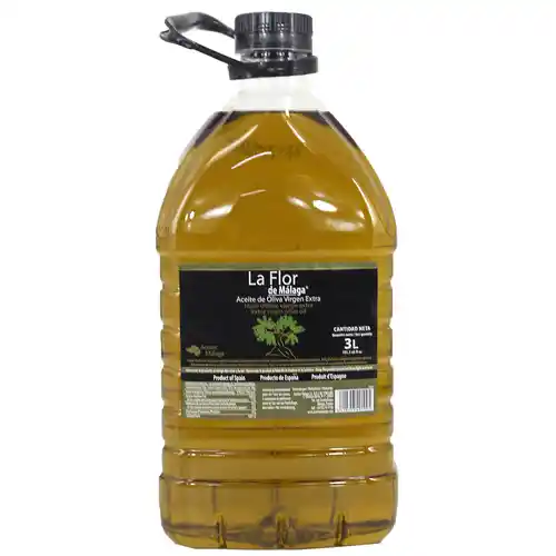 Garrafa 3L de Aceite de Oliva Virgen Extra La Flor de Málaga