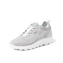 Geox D SPHERICA A, Zapatillas, Mujer, Gris Lt Grey, 37 EU
