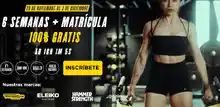 Gimnasios Fitness Park, matricula y 6 semanas gratis